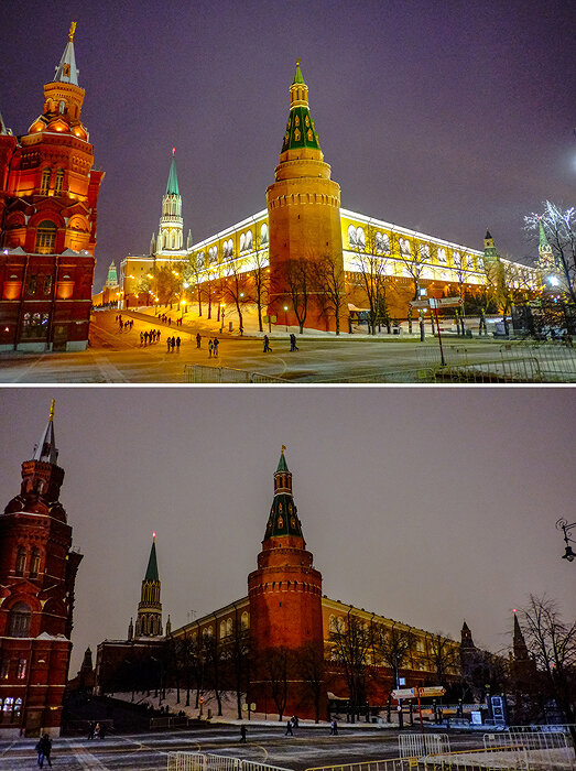 Акция «Час Земли», Москва, 23 марта. Источник: РИА Новости/Андрей Стенин
