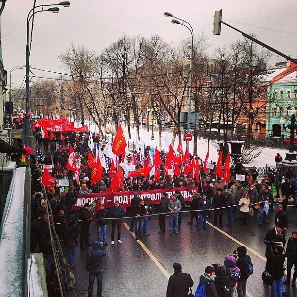 Марш «За права москвичей», Москва, 2 марта 2013. Автор фото: Светлана Гуляева