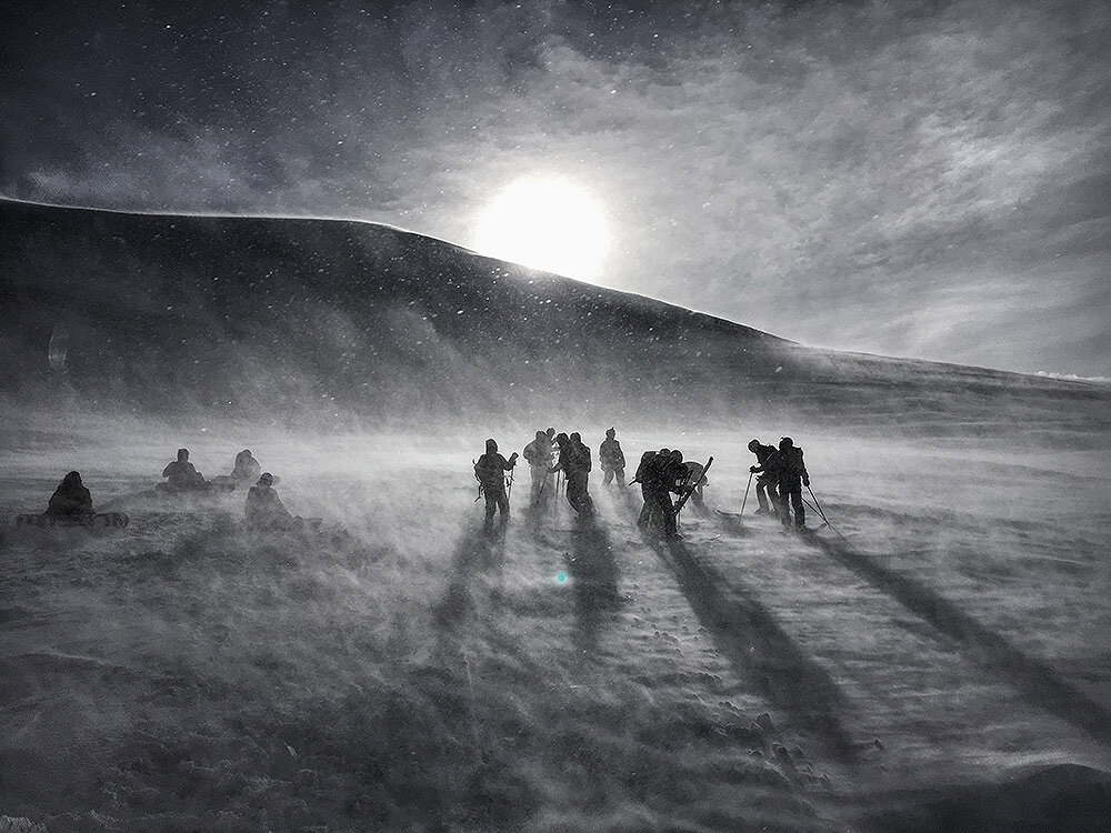 <p>Фотография Бена Шансона &laquo;Подготовка к забегу&raquo; выиграла поощрительный приз&nbsp;в категории &laquo;Вода/Снег/Лед&raquo;</p>