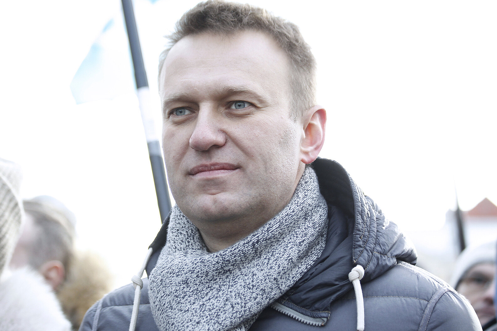 <p>Алексей Навальный&nbsp;во время марша&nbsp;памяти Бориса Немцова.</p>