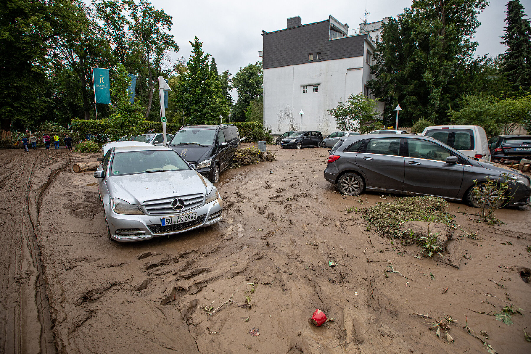 <p>Последствия наводнения в городе Бад-Нойенар, земля Рейнланд-Пфальц, Германия</p>