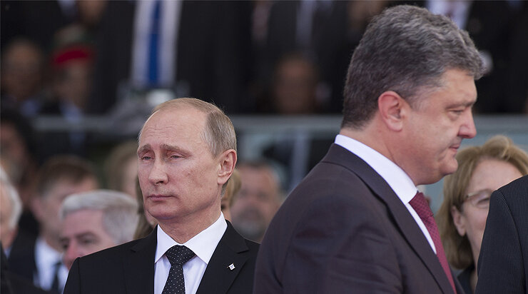 «Порошенко говорит, что никуда на самом деле не собирается»: Путин ответил украинскому президенту на «Прощай, немытая Россия»