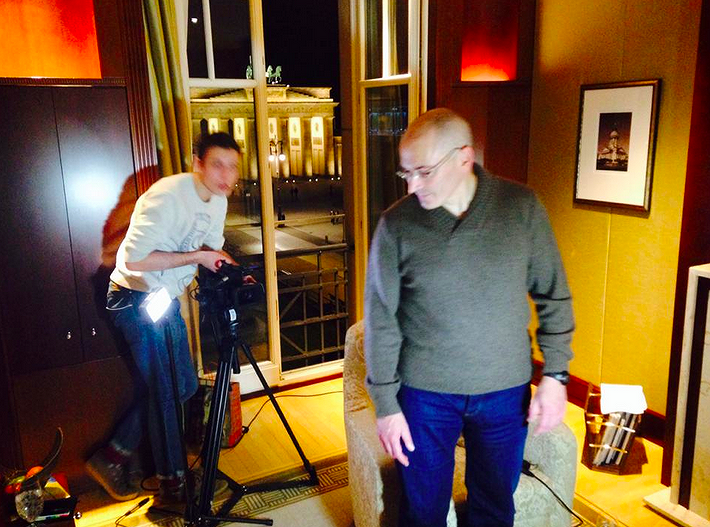 Встреча Михаила Ходорковского с ДОЖДЕМ в гостинице Adlon
