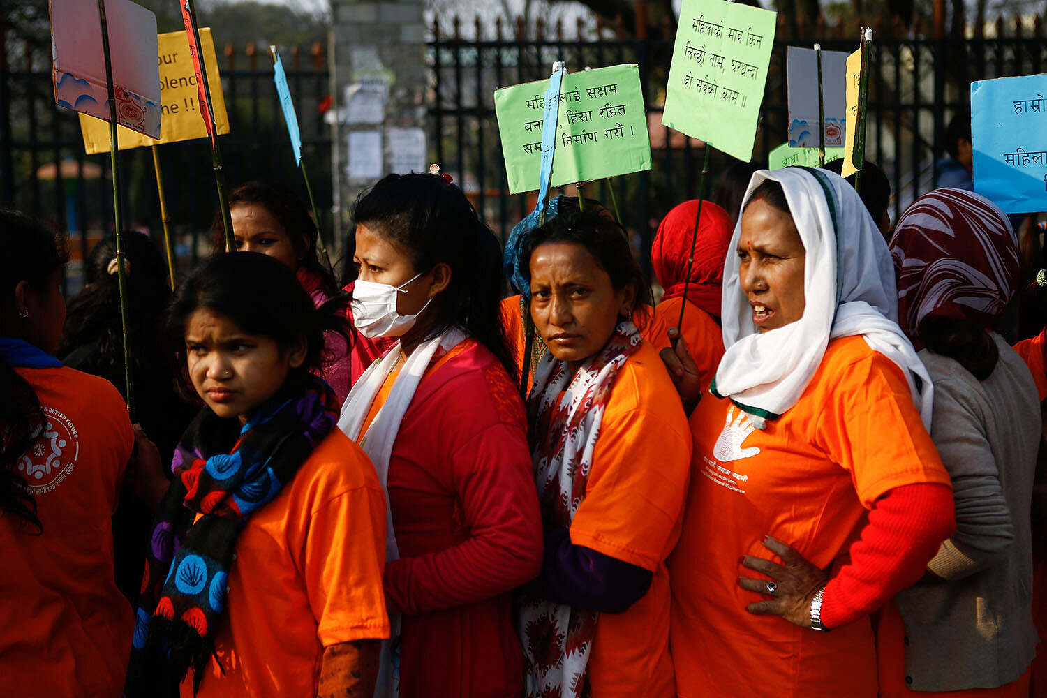 <p>Демонстрация за равные права женщин в Катманду, Непал</p>