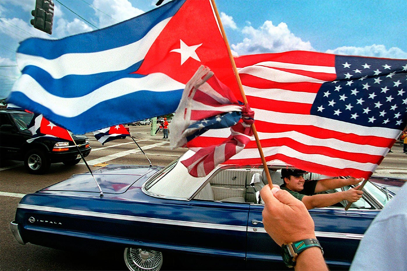 <strong>20 июля</strong><p>США и Куба возобновили дипломатические отношения</p>