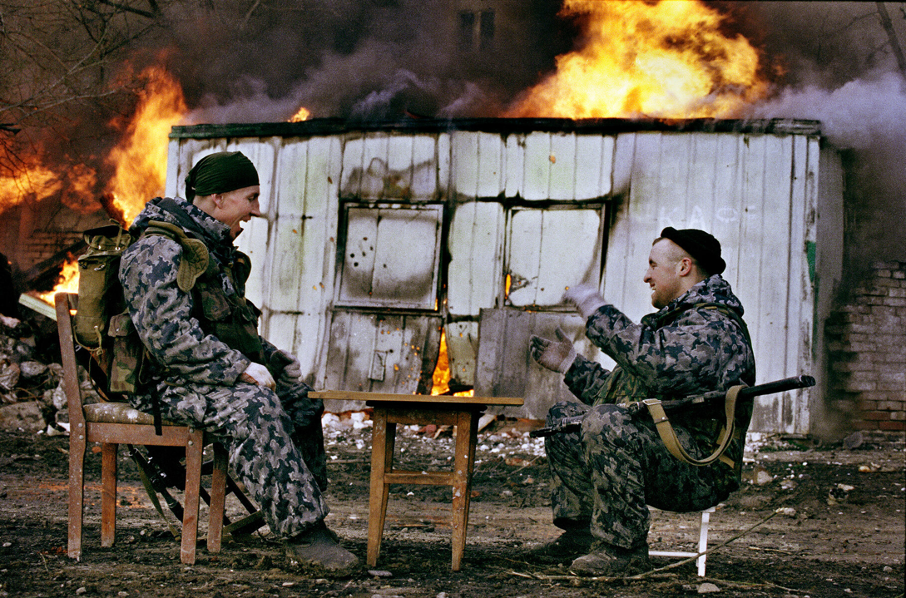 <p>Грозный, Чечня, январь 2000 года.</p>