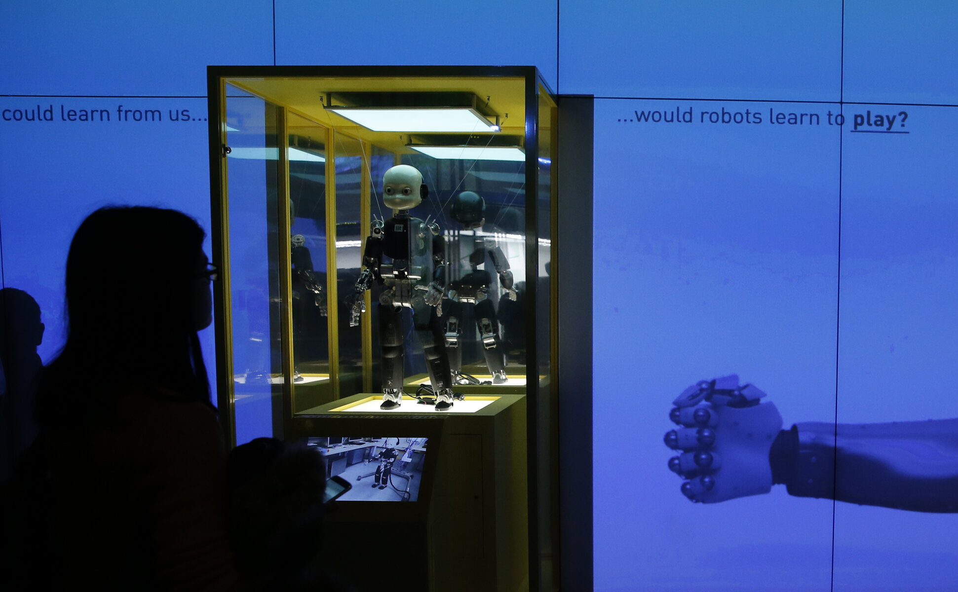 <p>Куратор выставки Анна Деррен считает, что роботы плотно вошли в жизнь человека и уже являются ее неотъемлемой частью. Важность роботов, по ее словам, в том, что они помогут людям лучше узнать себя.&nbsp;</p>